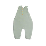 Trois Kilos Sept Olive Green Knit Overalls – 1/3 Months