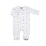 Sophie la Girafe Classic Cotton Sleepsuit – White (3 Months)