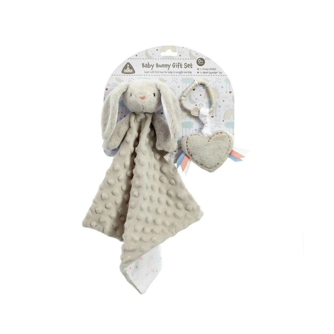 Early Learning Centre Baby Bunny With Love Gift Set Grey
