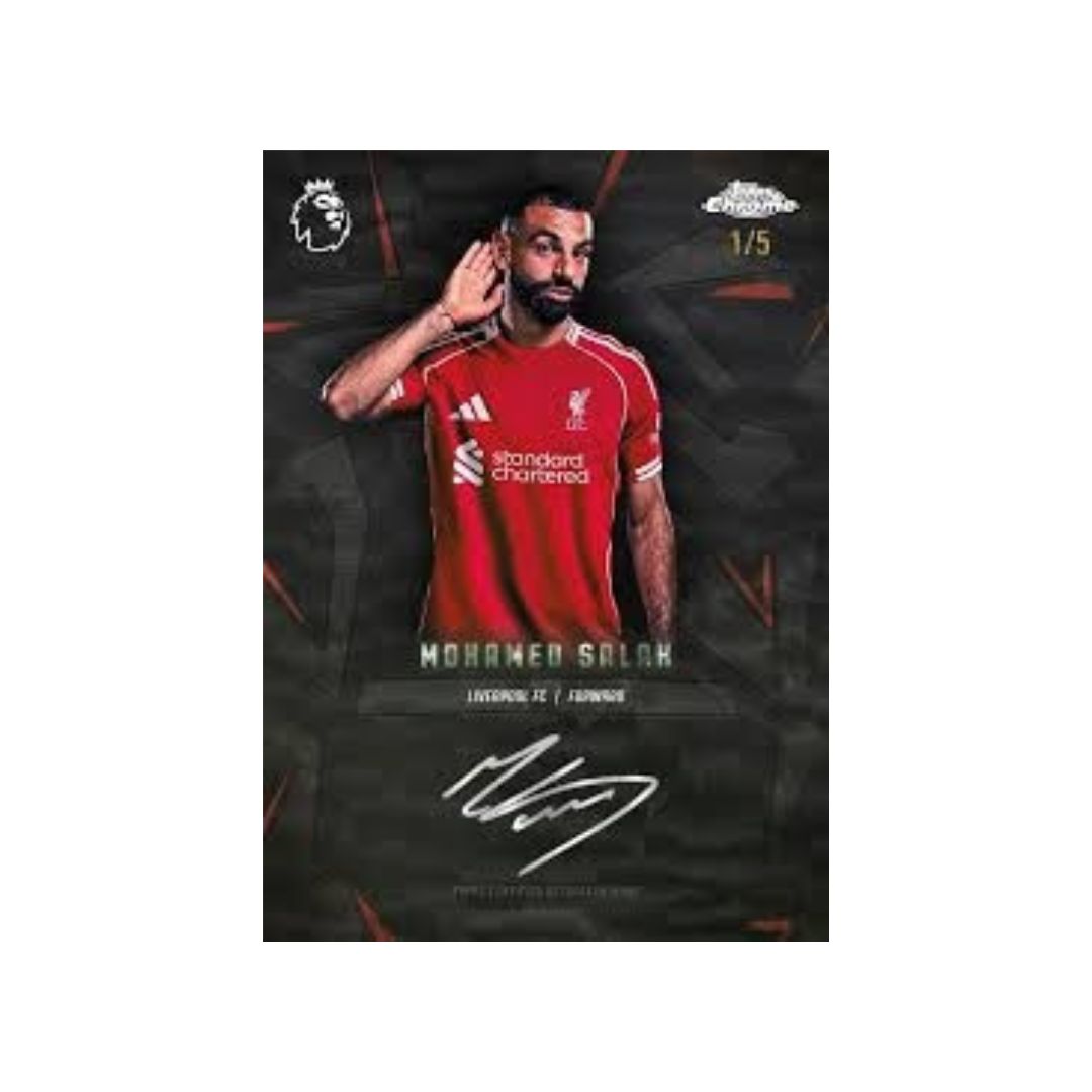 Panini Topps Chrome Premier League Hanger Box 2026