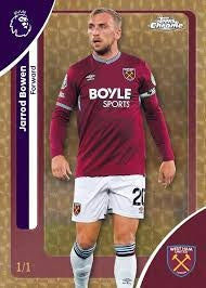 Panini Topps Chrome Premier League Hanger Box 2026