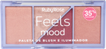 Feels Mood Blush Illuminator Palette