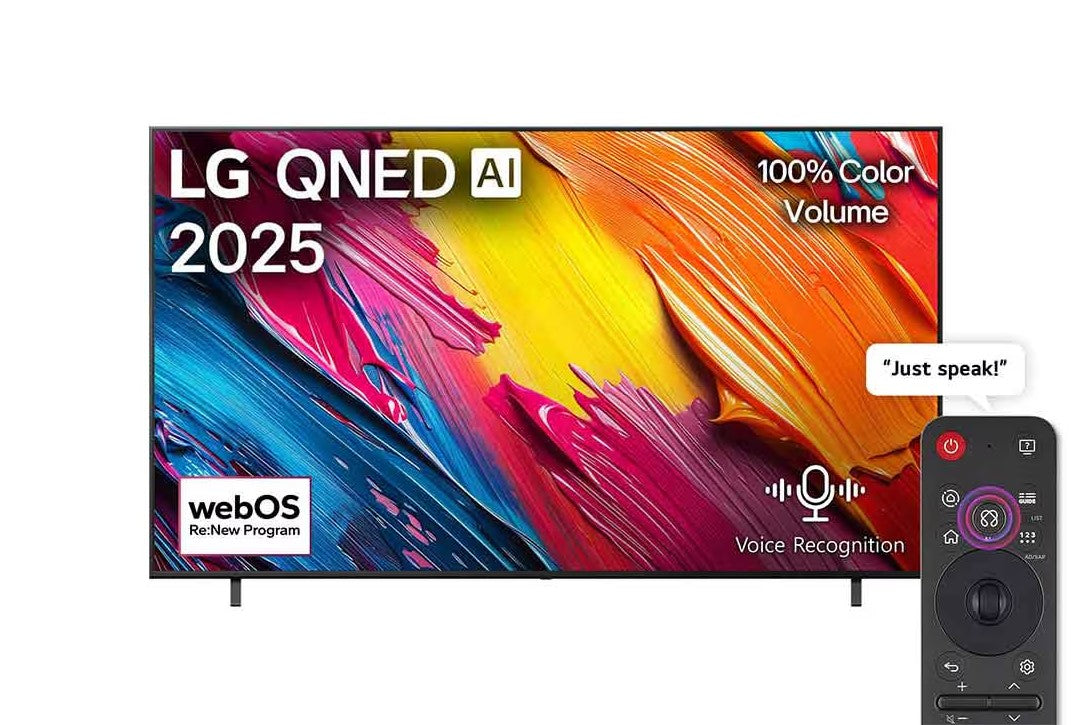 65 inch LG QNED AI QNED70 4K Smart TV AI Magic remote HDR10 webOS25 2025