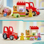 Lego Duplo Peppa Pig Tractor and Market