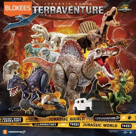 Blokees Jurassic World Terraventure S03 Blind Box