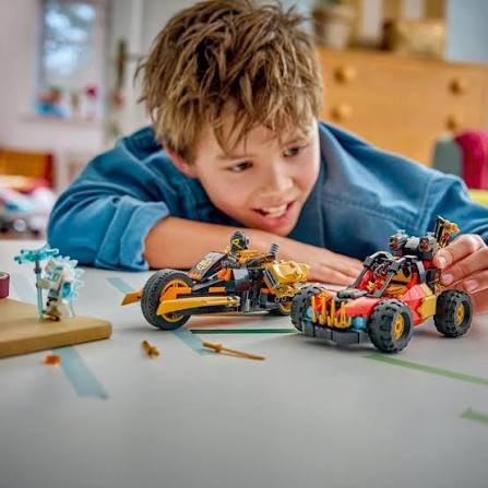LEGO Ninjago Kai and Cole's Combination Vehicles