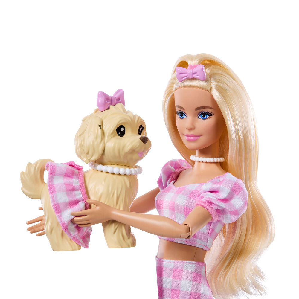 Barbie Doll & Puppy Playset