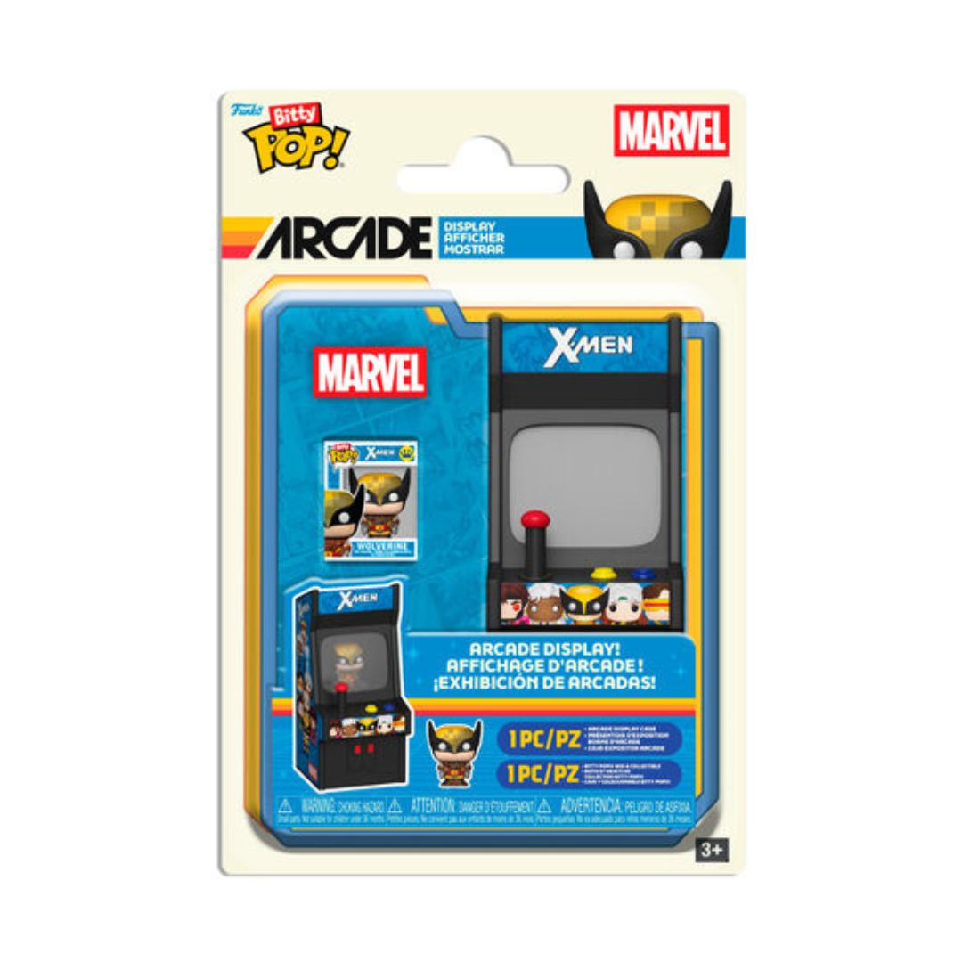 Funko Bitty Pop Wolverine Figure & Dispay