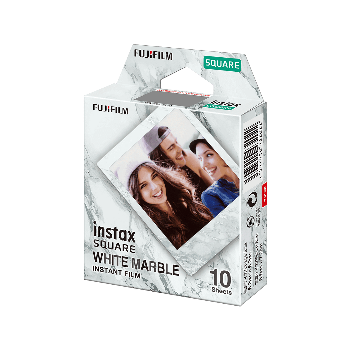 FUJIFILM Instax Square Film 1PK ( 10SH ) WHITE MARBLE