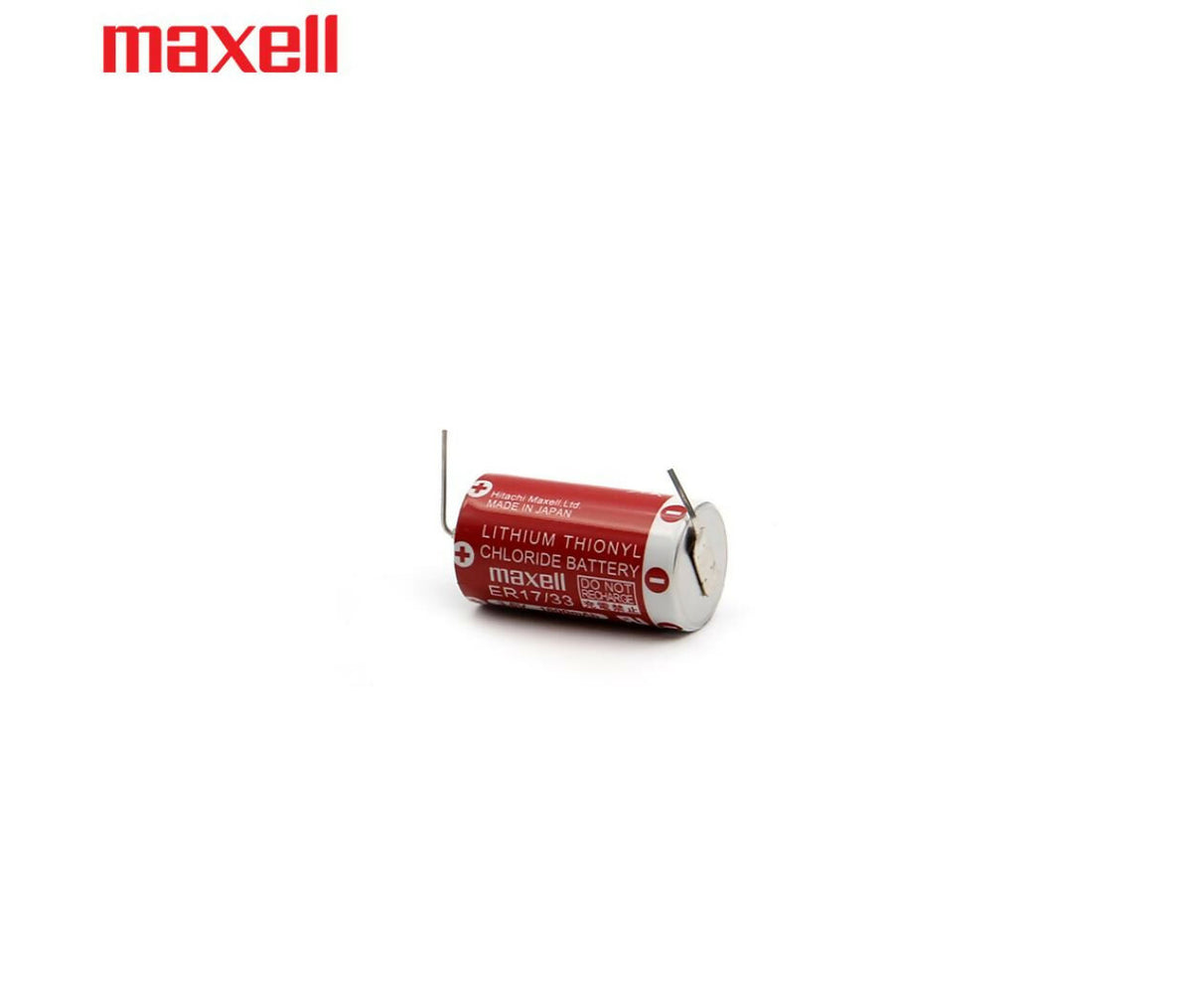 Lithium-SoCl2 Battery | 3.6V 1600mAh | ER17/33 | Maxel