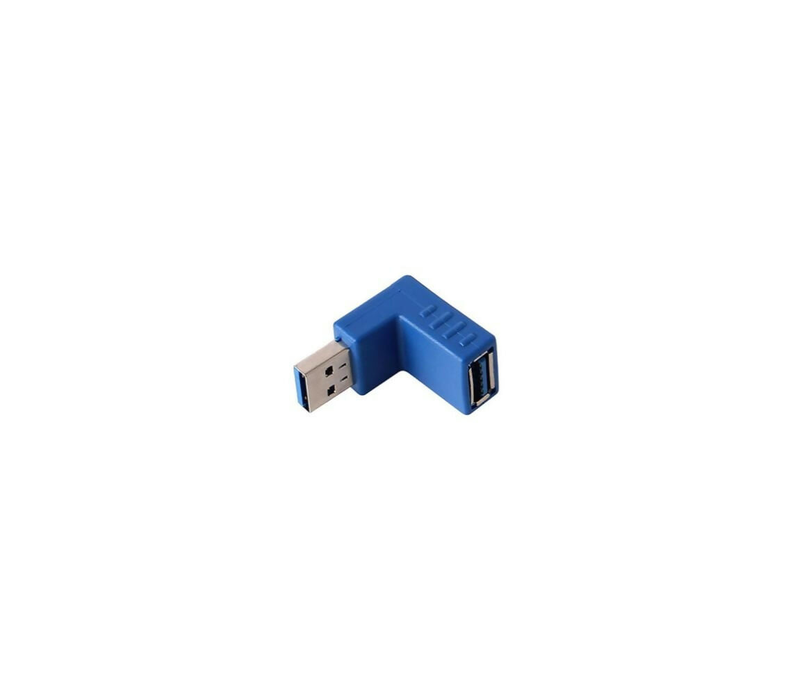 Data Cable Adapter | USB 3.0 | A Male - A Female | 90 Degree UP
