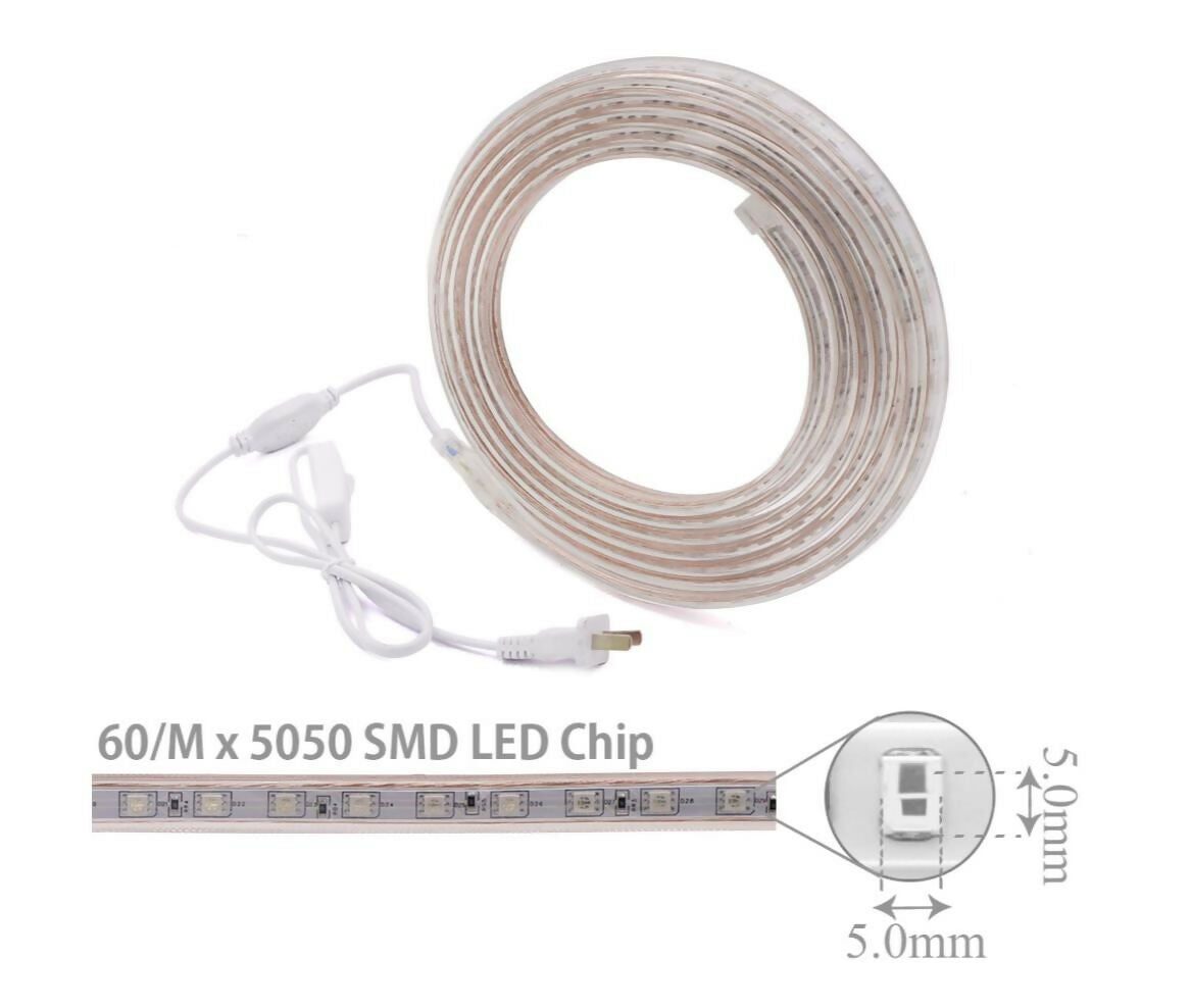 Plant Growth | LED Strip | 220V 25W | 5050 5x Red 1x Blue | IP56