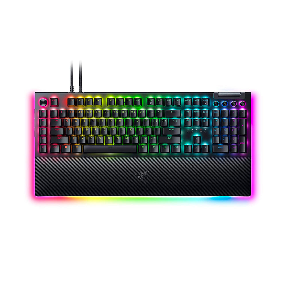 Razer BlackWidow V4 Pro - Mechanical Gaming Keyboard (Green Switch) - US Layout