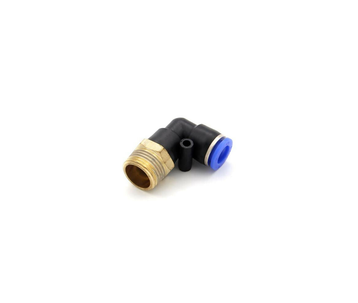 Pneumatic | Fittings | 3/8" Male - 8mm | Elbow | PL-8-3