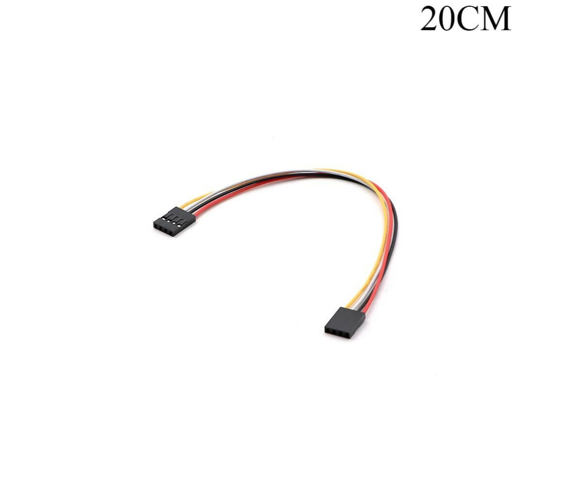 Jumper Wire | Dupont Female - Female | 200x2.54mm | 4-Pin