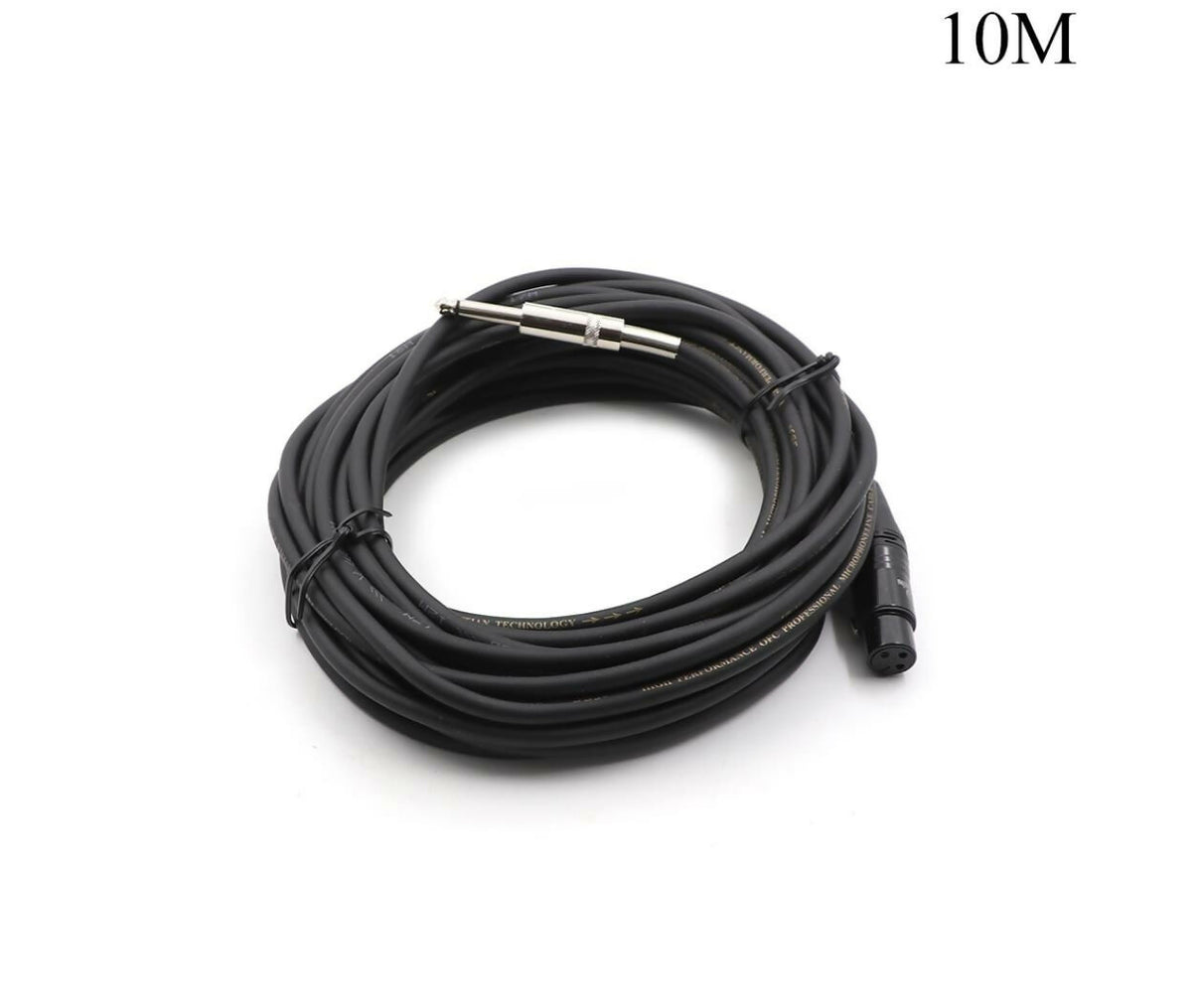 Audio Cable | XLR 3-Pin Female - Jack Mono Male 6.3mm | 10M
