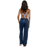 Kali Linen Pants - Navy