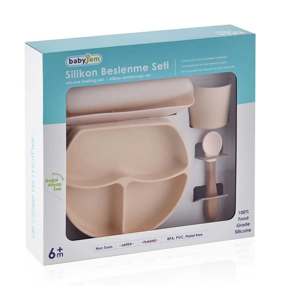 BabyJem Silicone Eating Set