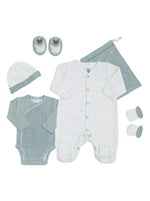 Tiny Steps 6-Piece Baby Gift Set
