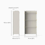 Joseph Joseph Eclipse™ 3-tier Ecru Clothes Airer with Screen