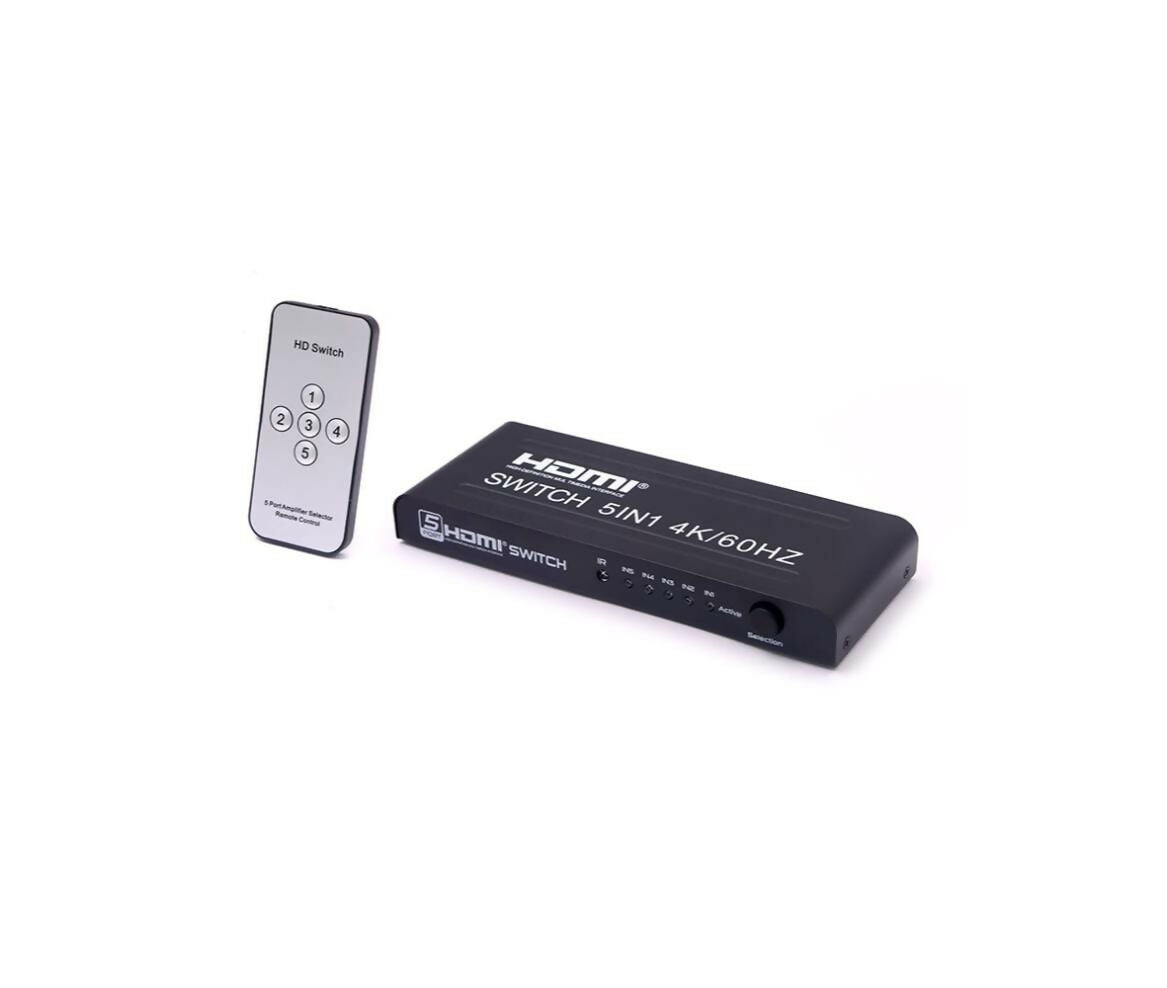 Audio Video Selector | Switch | 4x HDMI | 4K