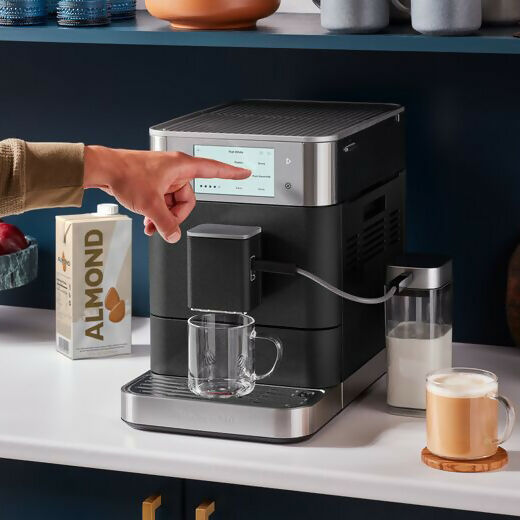 KitchenAid Fully Automatic Espresso Machine KF8 with Milk Container - Cast Iron Black