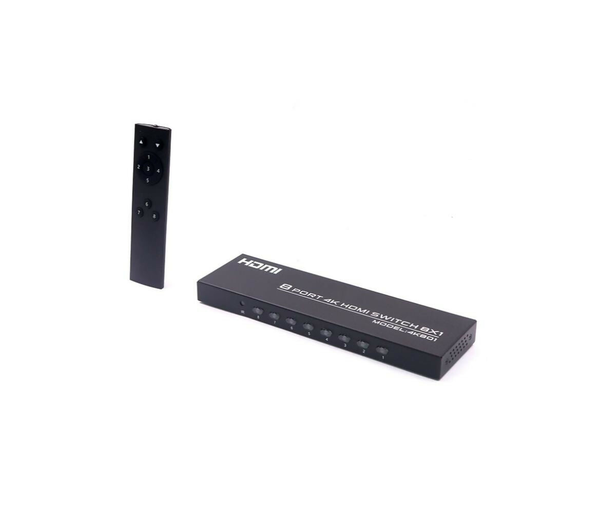 Audio Video Selector | Switch | 8x HDMI | 4K