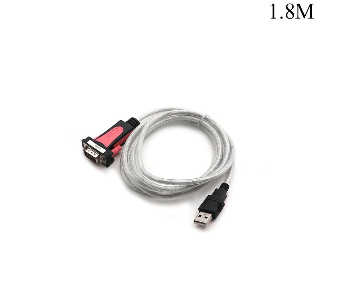 Data Cable | USB 2.0 - Serial RS232 | Male | Win7-10 & Linux & Mac | 1.8M