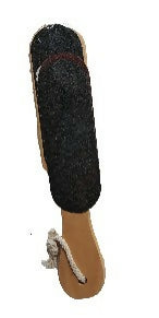 WOOD FOOT FILE WITH 2 REPLACABLE SANDPAPER FOR FOOT FILE