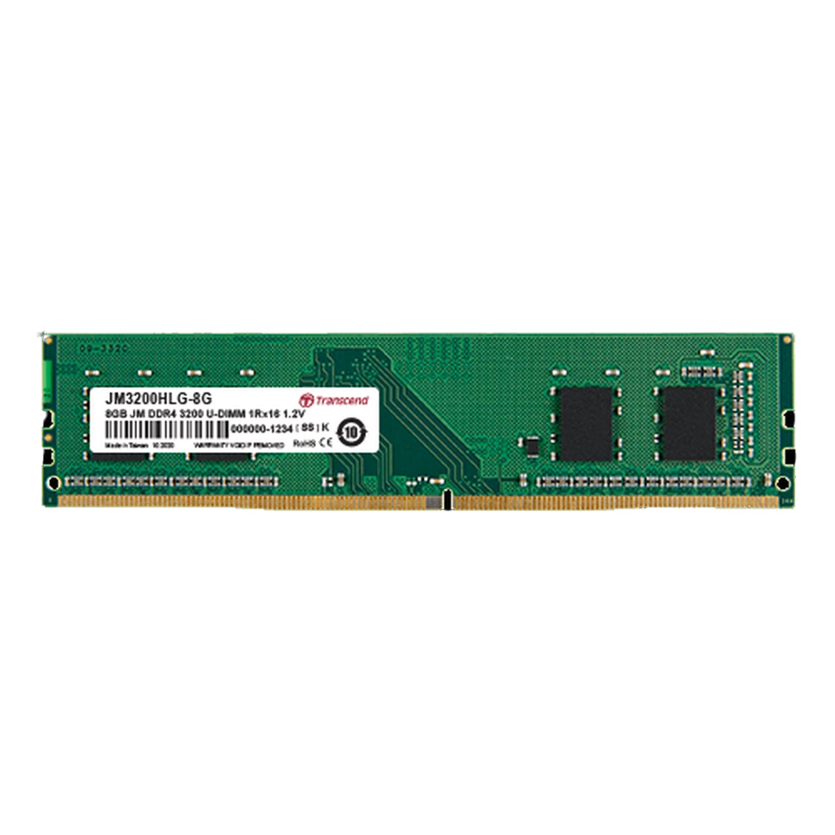 Transcend (JM3200HLG-8G) 8Gb JetRam DDR4 3200 UDIMM
