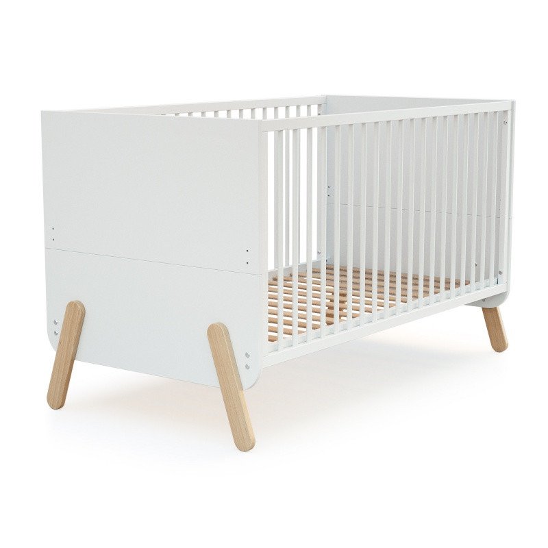 Webaby: PIRATE Convertible Wooden Baby Cot
