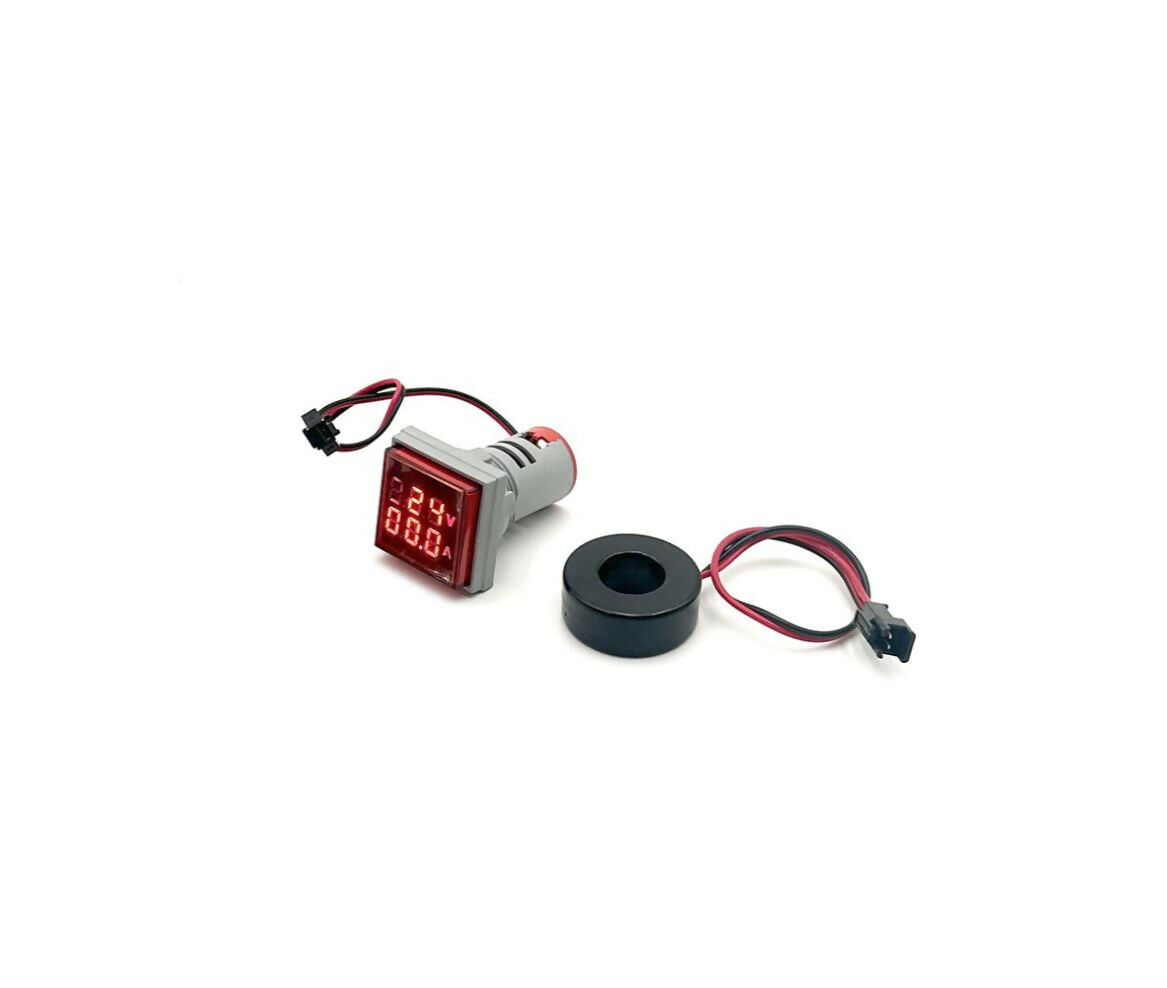 LED Indicator | 220V | 22mm | Red | Voltage & Current Display