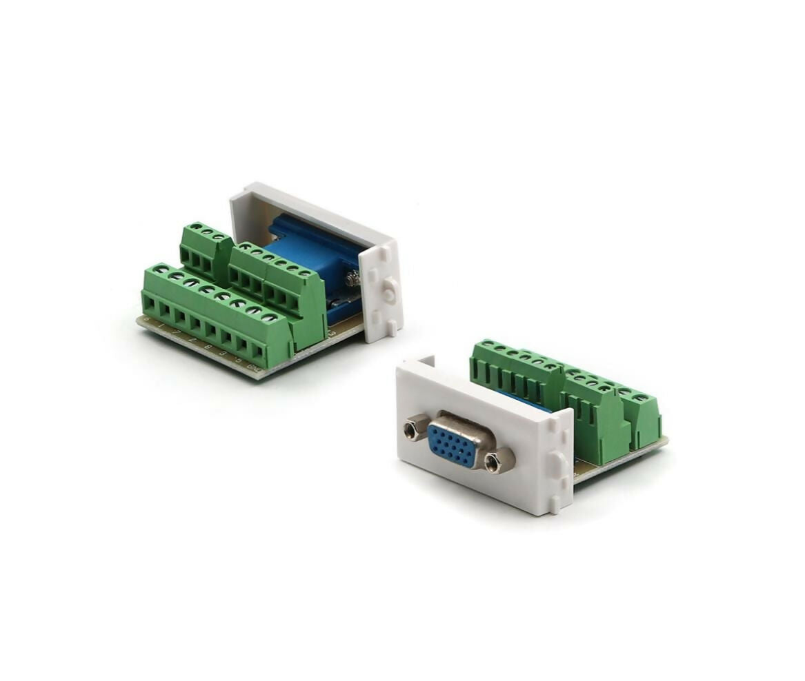 Wall Plate Module | VGA Modular | Model A