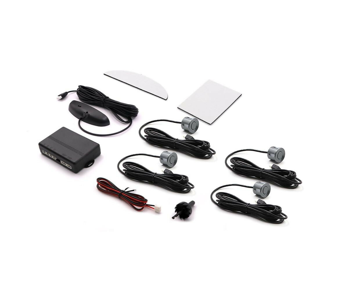 Car Parking Aid System | LED Display | Gray