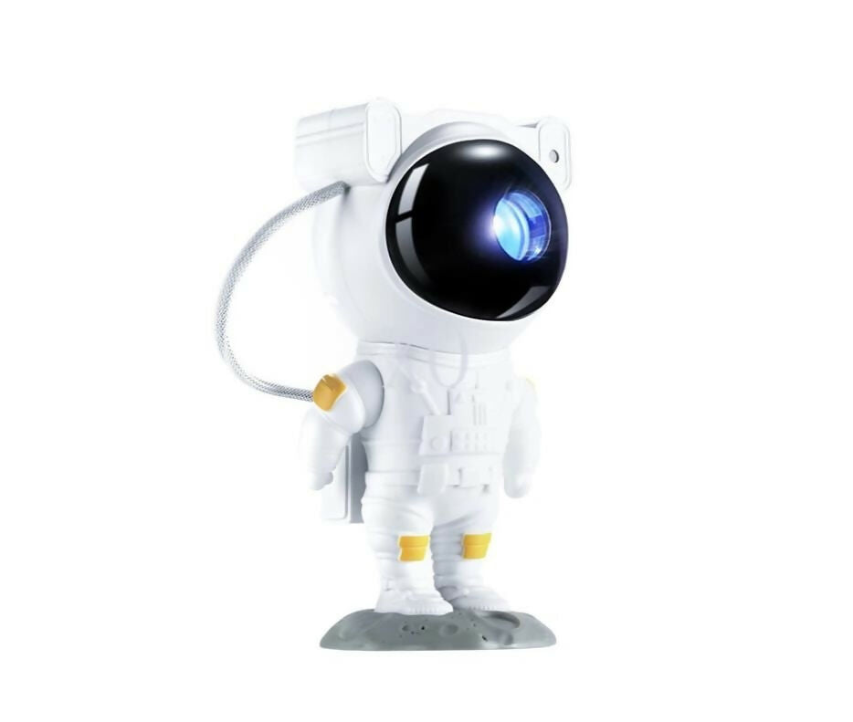 Astronaut Star Projector Lamp, Input: 5V/1A, Power: 5W, Control Method: button + remote control,Remote Control Distance: 5-10 meters, Weight: 500g