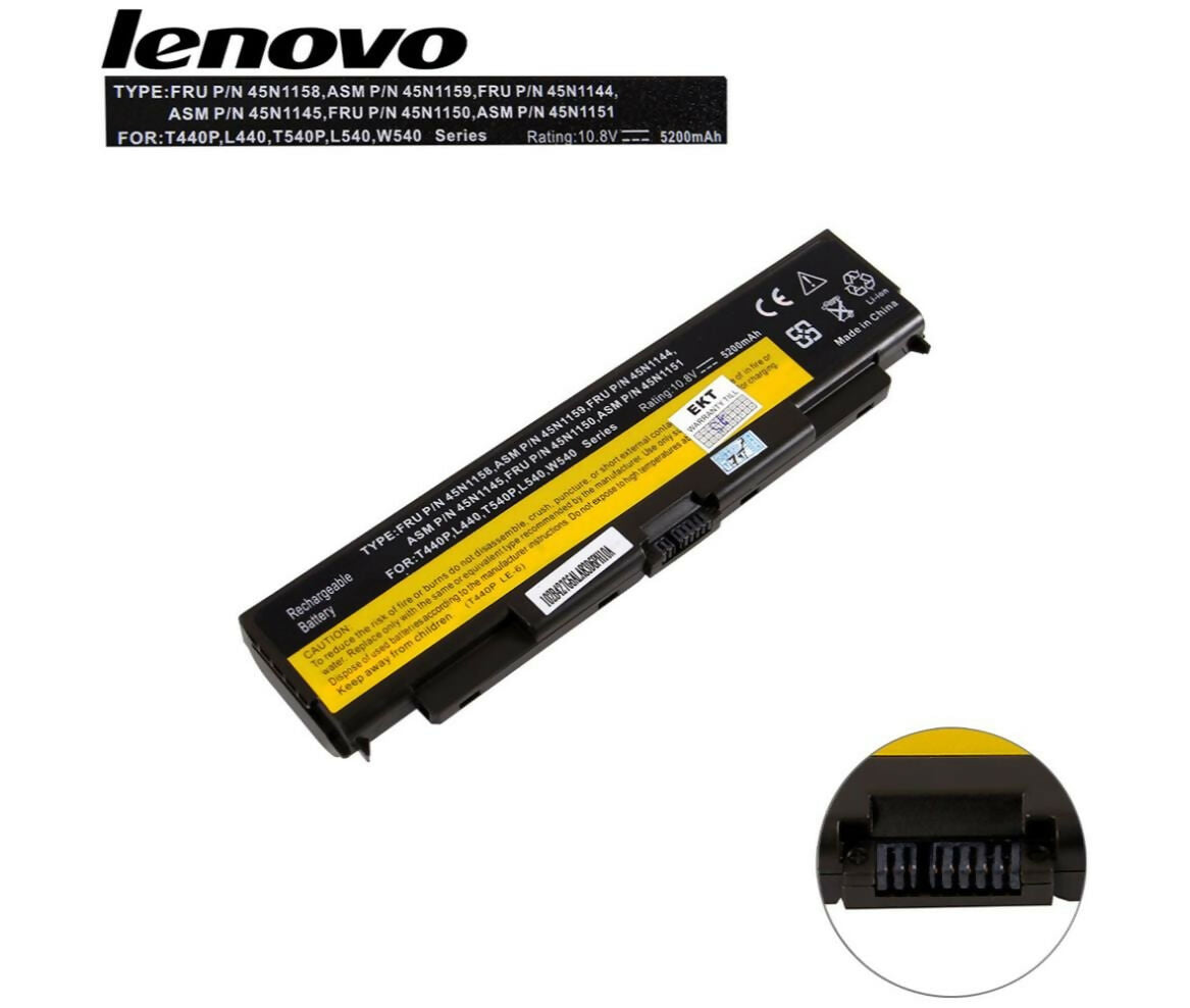 Laptop Battery | 11.1V 4.4Ah | Compatible With Lenovo T440P