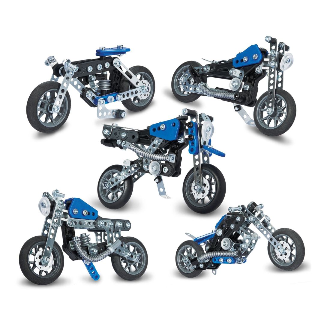 Meccano 5-in-1 Model Motorcycles