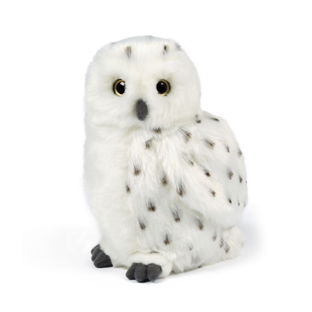 Living Nature Snowy Owl Plush - Medium