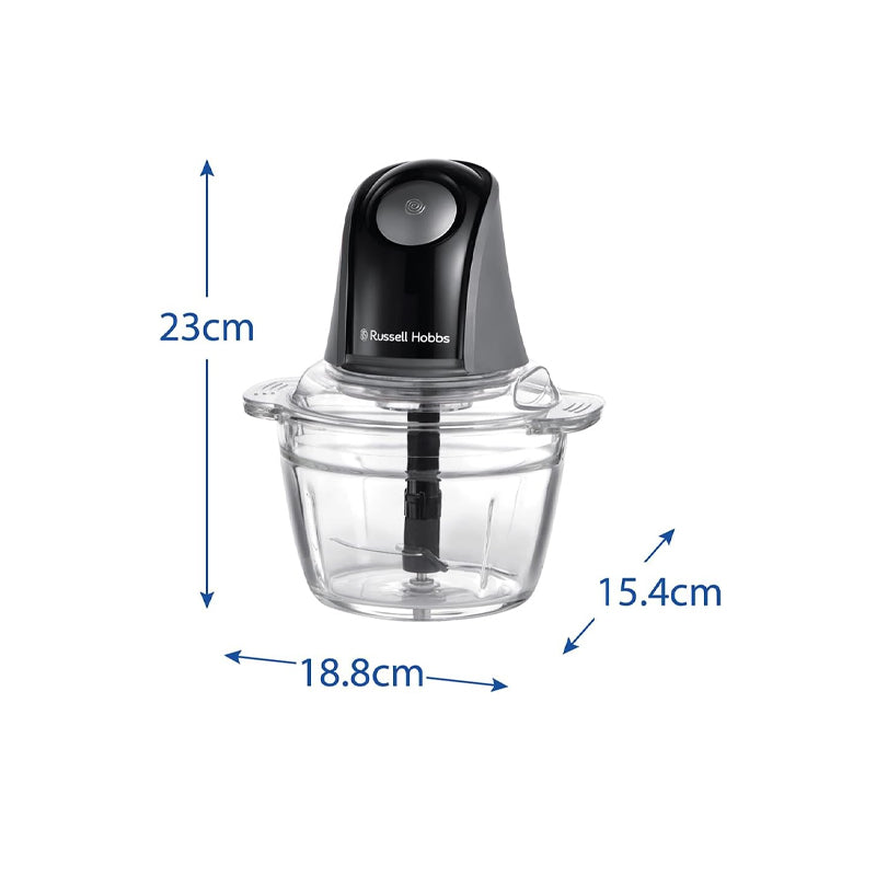 Russell Hobbs Desire Matte Charcoal Mini Chopper