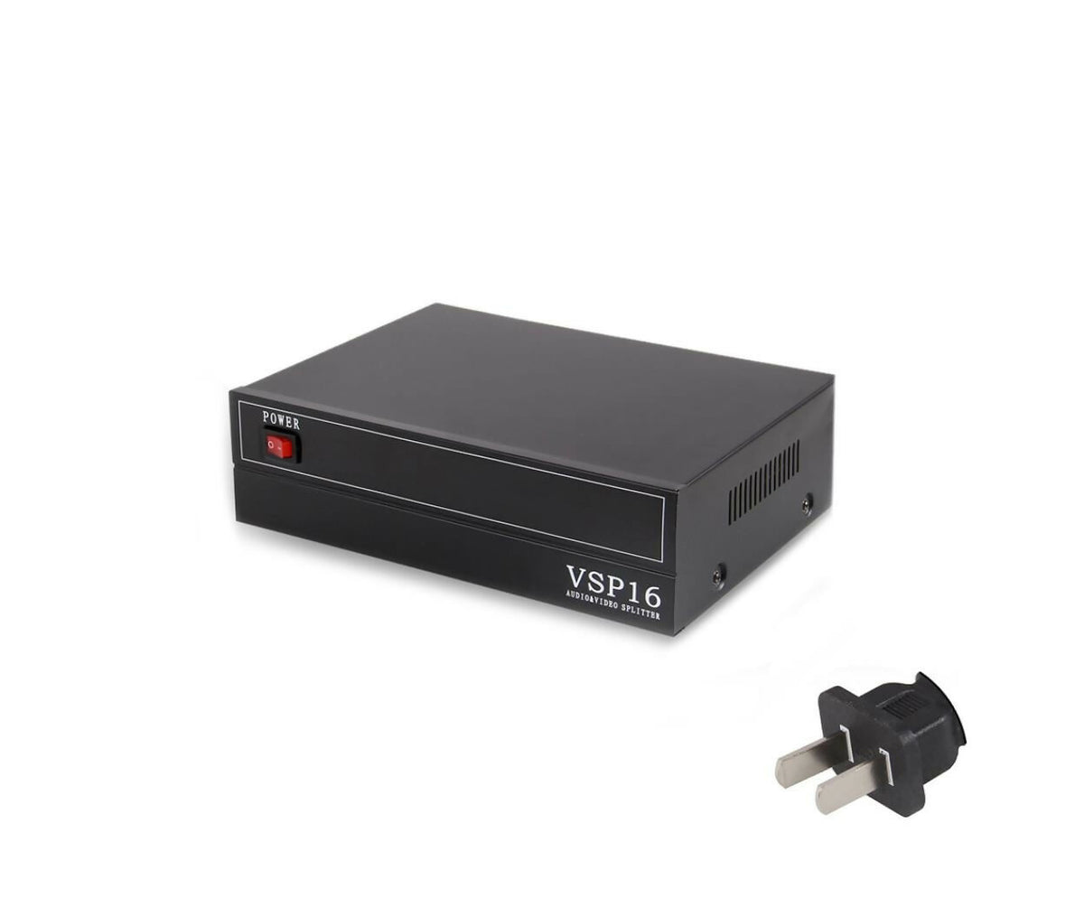 Audio Video | Splitter | 3x RCA - 16x