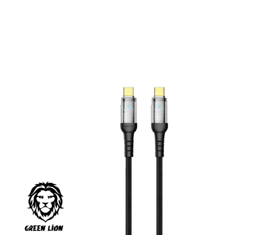 Mobile Cable | Data & Charging | USB-C | Fast Charging | 60W | Green Lion
