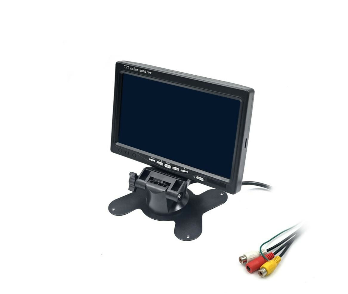 Car LCD Monitor | On-Dash | 7" | RCA