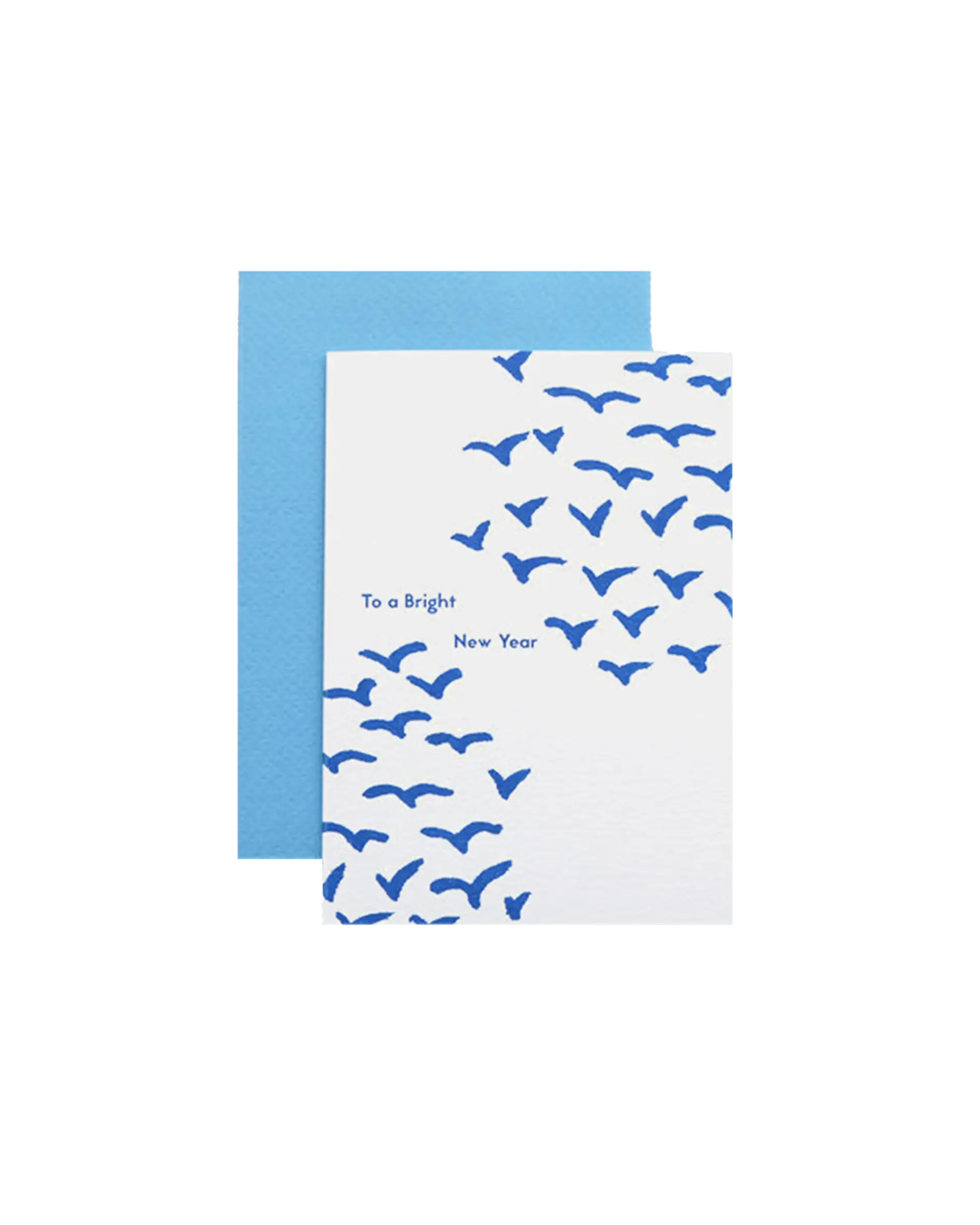 TO A BRIGHT NEW YEAR Greeting Card