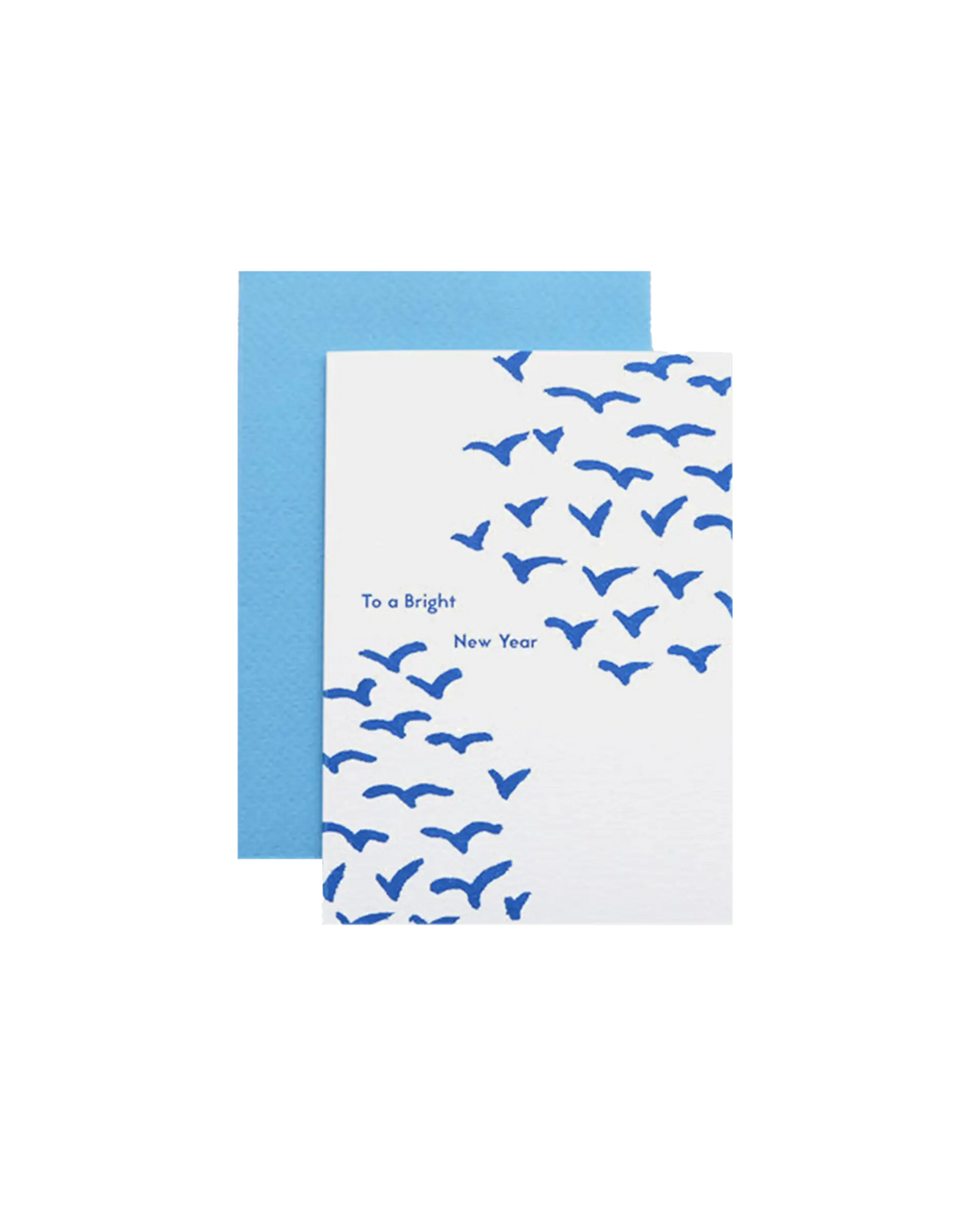TO A BRIGHT NEW YEAR Greeting Card