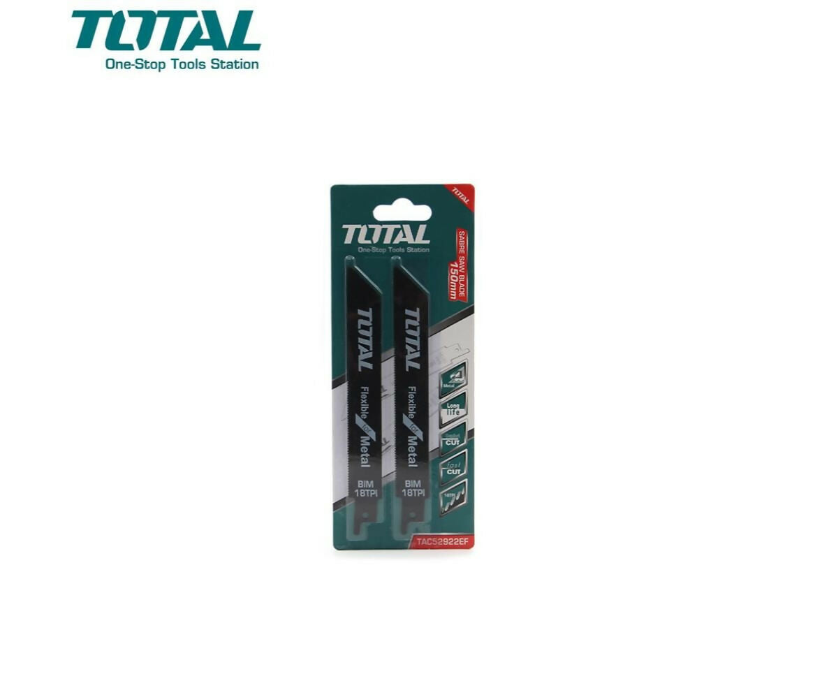 Sabre Saw Blade Set | Metal | 2pcs | Total