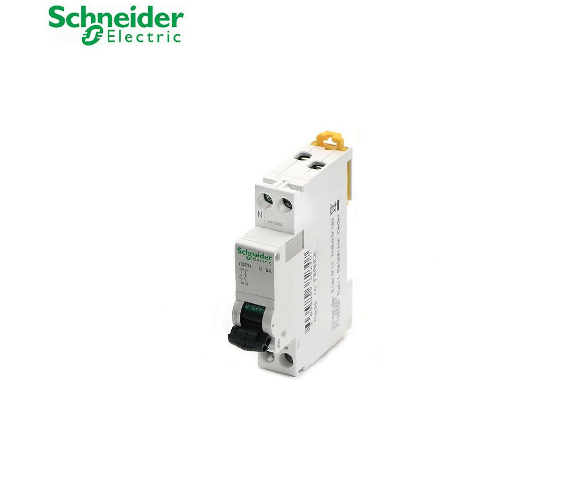 Breaker | MCB | 1-Pole +N | 6A | IDPN | Schneider