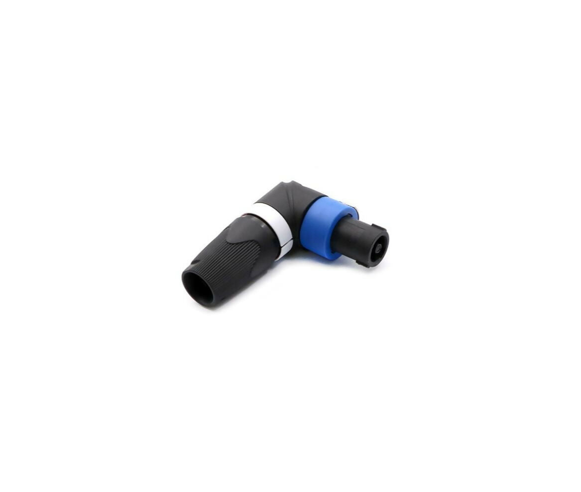 Audio Connector | Speakon 4-Pin Male 90 Degree | Cable Mount