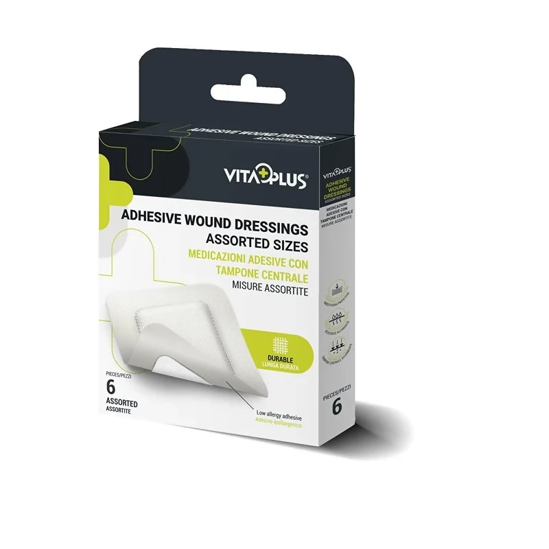 Vitaplus Fabric Wound Dressings Adhesive 5'S ( 9X10 Cm)