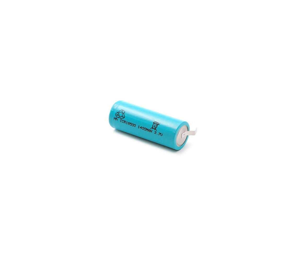 Lithium-Ion Battery | 3.7V 1400mAh | 18500 | Tag