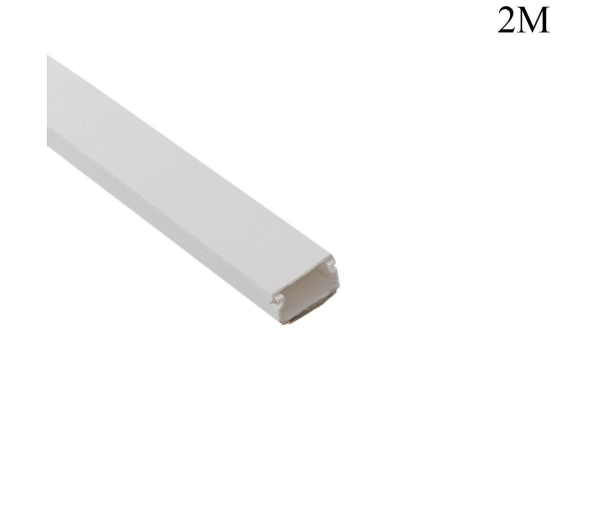 Cable Trunk | Adhesive | 20x10mm | 2M | White